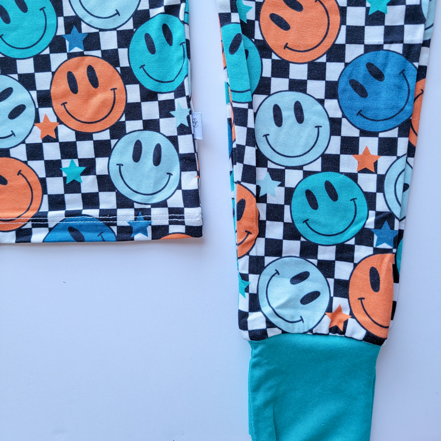 Checkered Smiley Two Piece