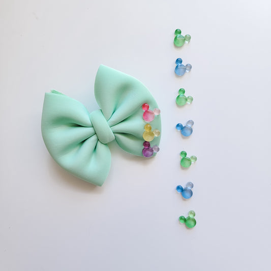 Mouse Charms Classic Bow