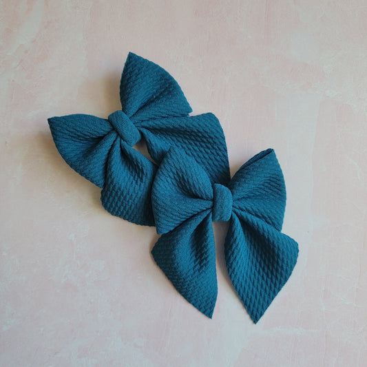 Teal Sailor Piggies
