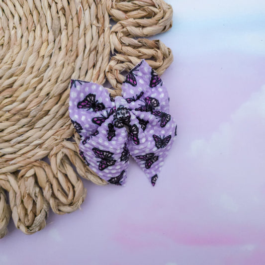 Purple Butterflies Sailor Mini