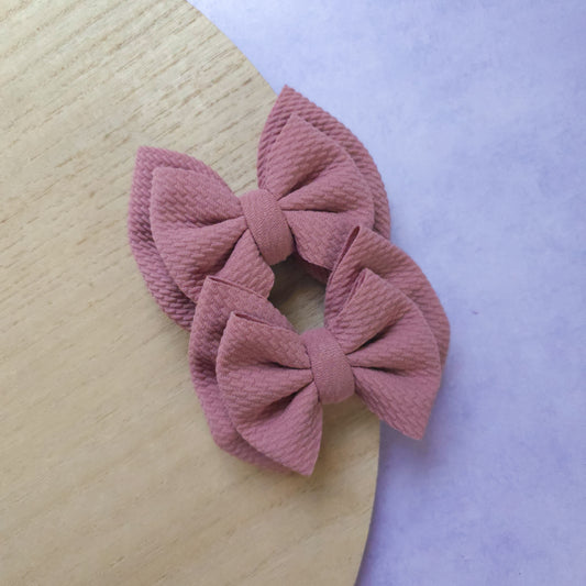 Dusty Rose Double Piggies