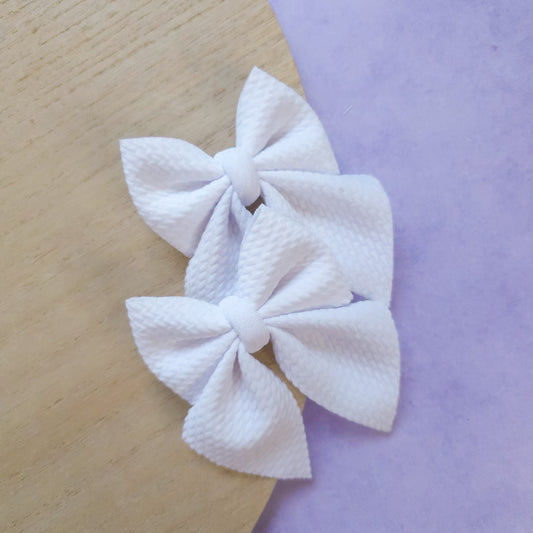 White Sailor Piggies