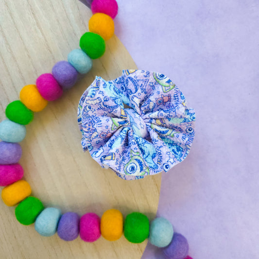 Monsters Ruffle Bow