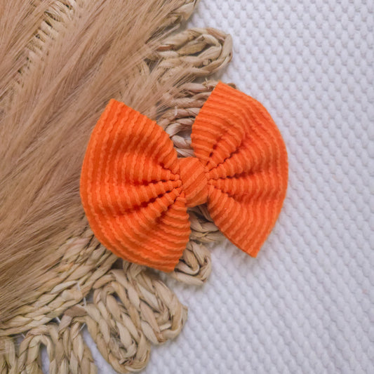 Tangerine Classic Bow