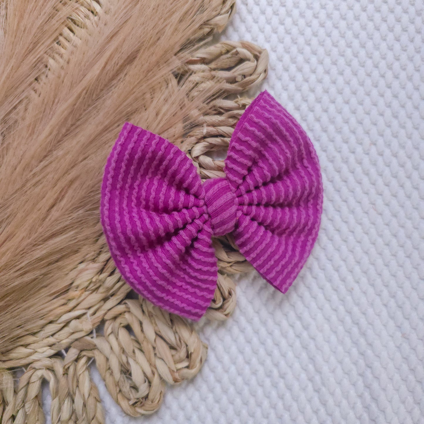 Magenta Classic Bow