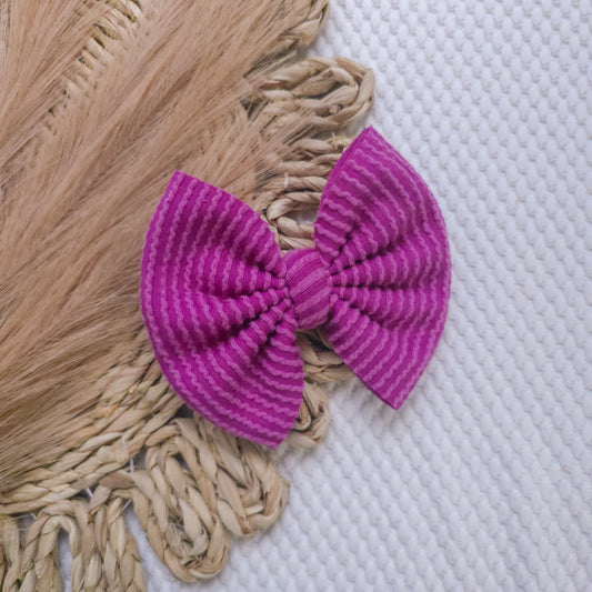 Magenta Classic Bow