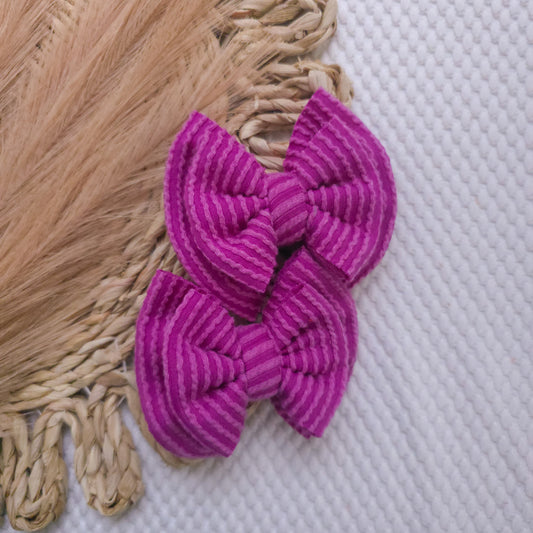 Magenta Double Piggies