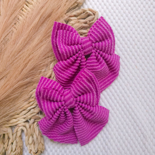 Magenta Double Sailor Piggies