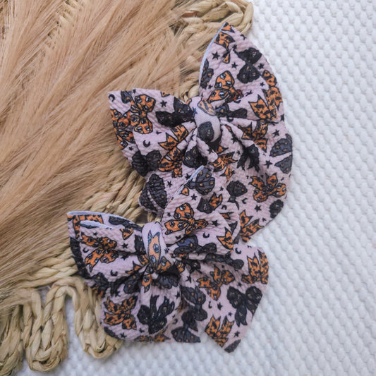 Halloween Bows Double Sailor Piggies