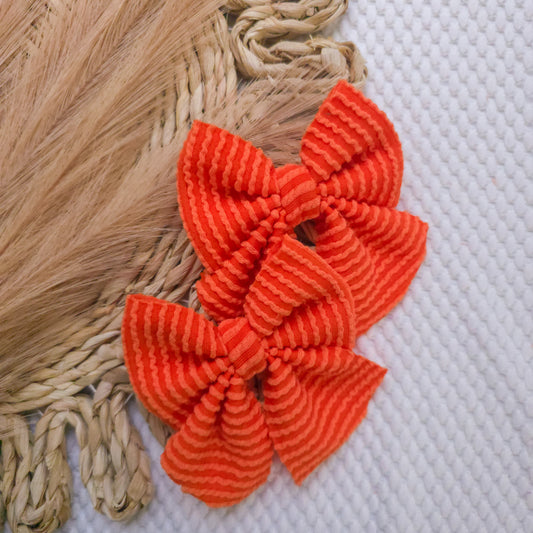 Orange Sailor Piggies
