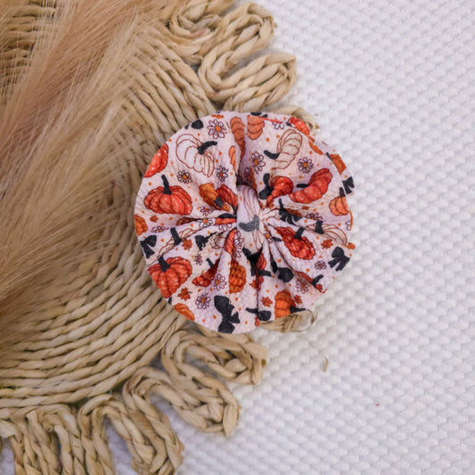Pumpkins Ruffle Bow