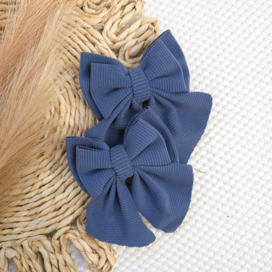 Denim Corduroy Double Sailor Piggies