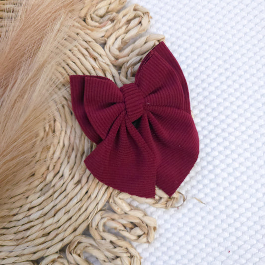 Burgundy Corduroy Double Sailor