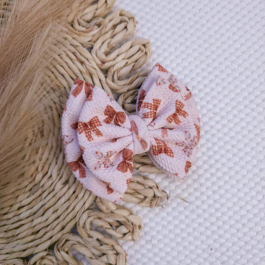 Neutral Bows Double Bow