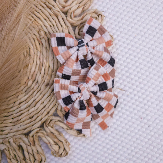 Fall Checkered Sailor Piggies