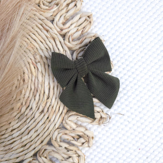 Olive Corduroy Sailor Mini