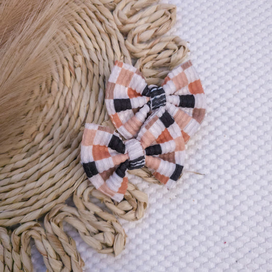 Fall Checkered Piggies