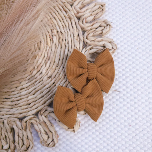 Mustard Corduroy Piggies