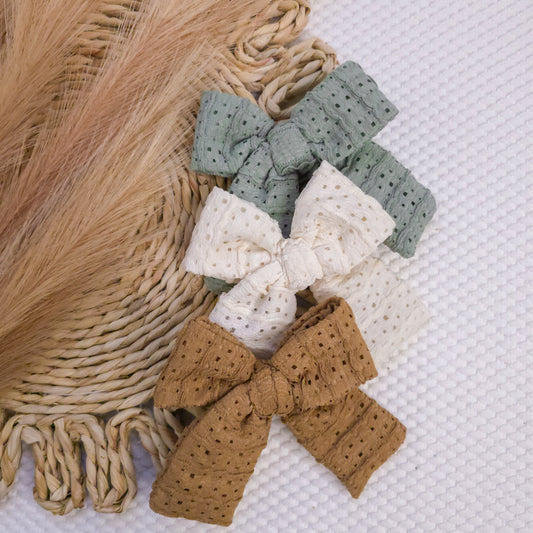 Fall Harvest Oversize Pinwheel Bow Set