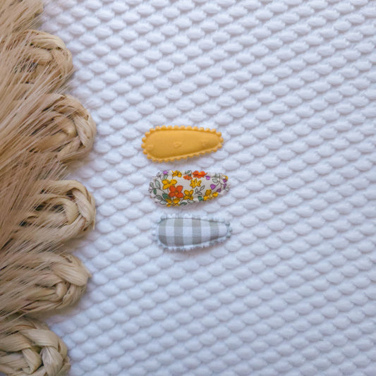 Yellow Snap Clip Set (small clip)