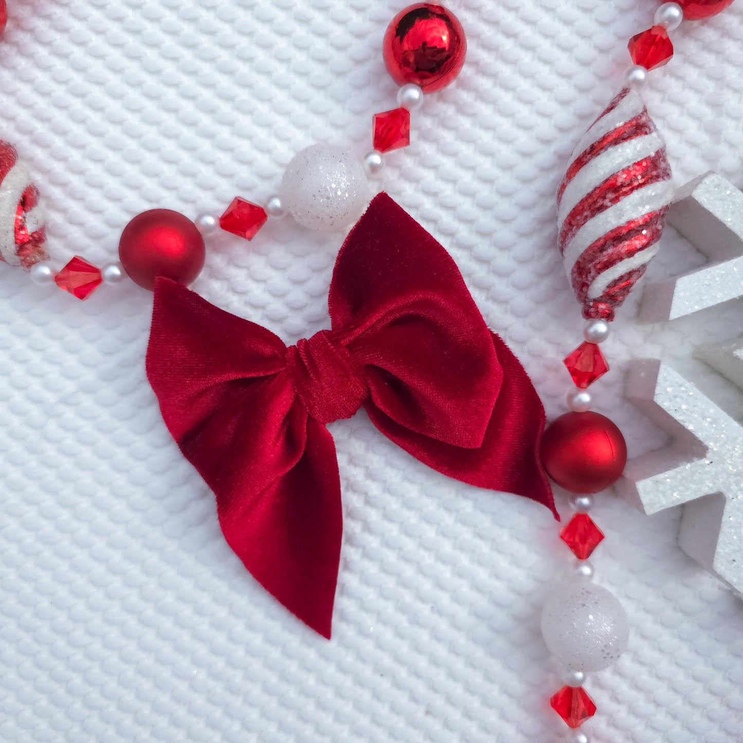 Red Velvet Fable Bow