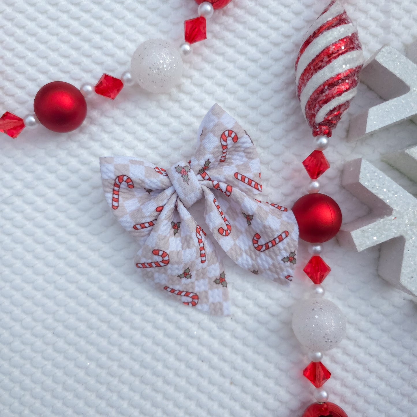 Checkered Candy Cane Sailor Mini