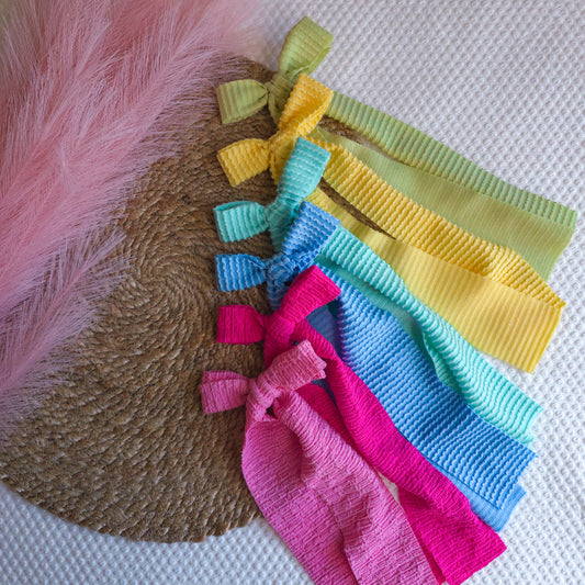 Spring Flared Ribbon Bow Set