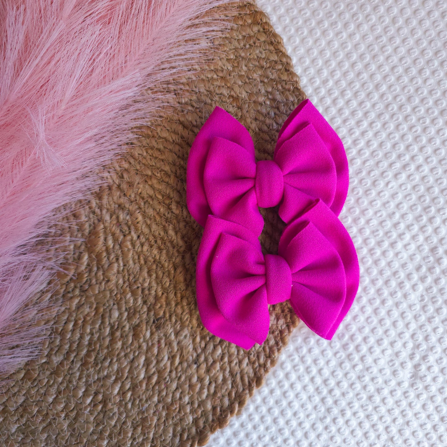 Pink Flamingo Double Piggies