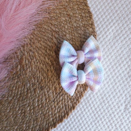 Pastel Gingham Piggies