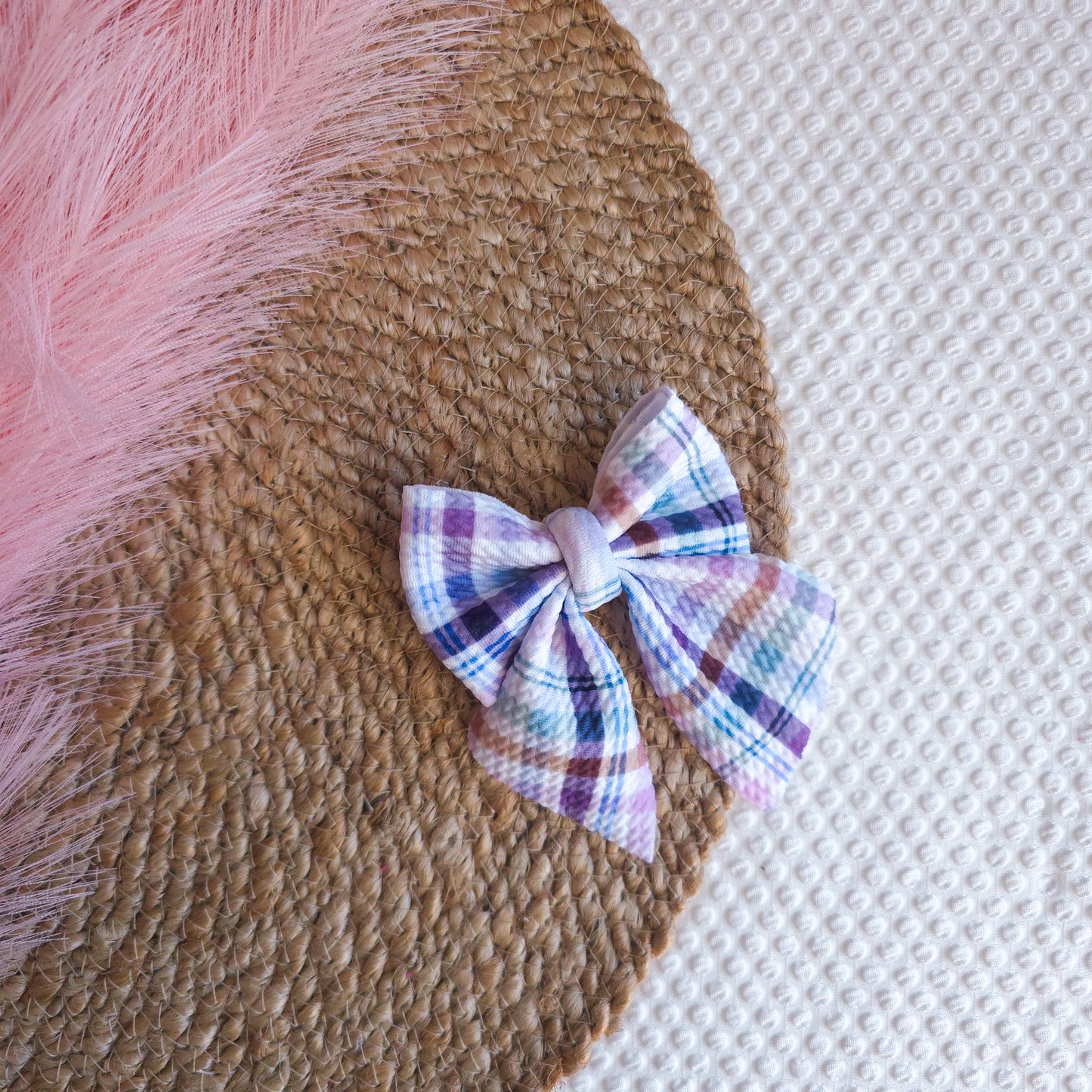 Purple Plaid Sailor Mini