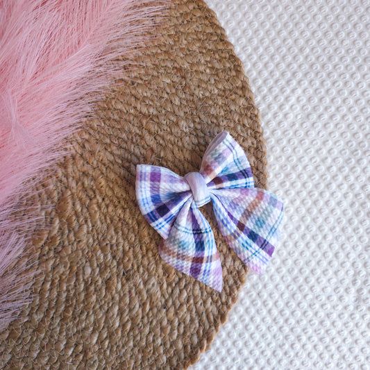 Purple Plaid Sailor Mini