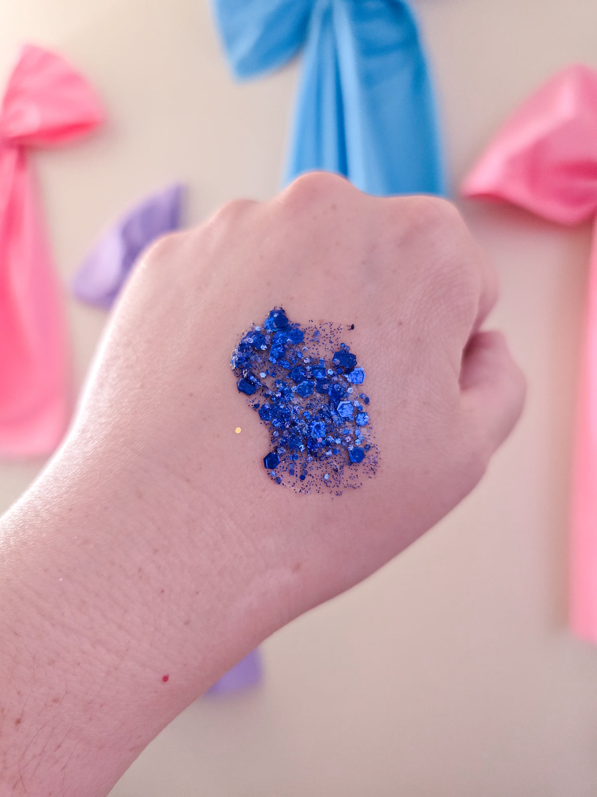 Royal Blue Hair Glitter