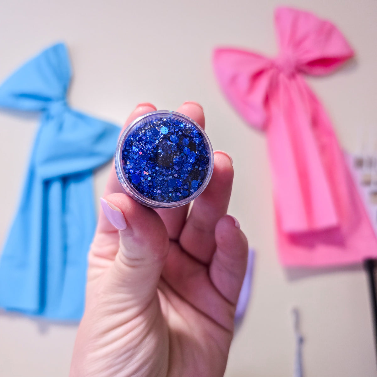 Royal Blue Hair Glitter