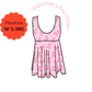 Balloon Dog Pinafore Top/Dress PRE-ORDER