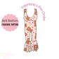Teddy Bears Bell Bottom Pinafore Romper PRE-ORDER