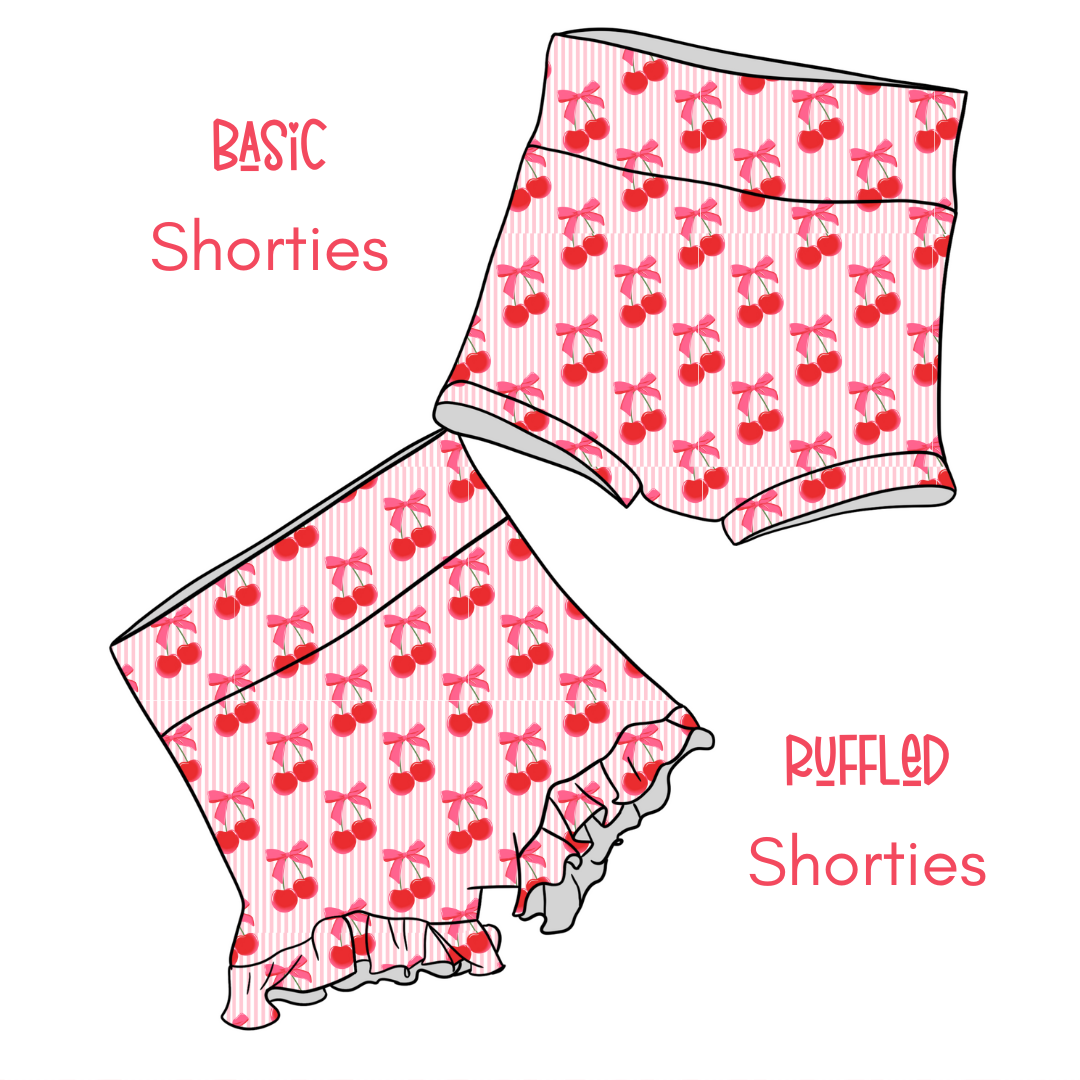 Cherry On Top Shorties PRE-ORDER