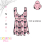 Ghosty Girl Pinafore Top/Dress