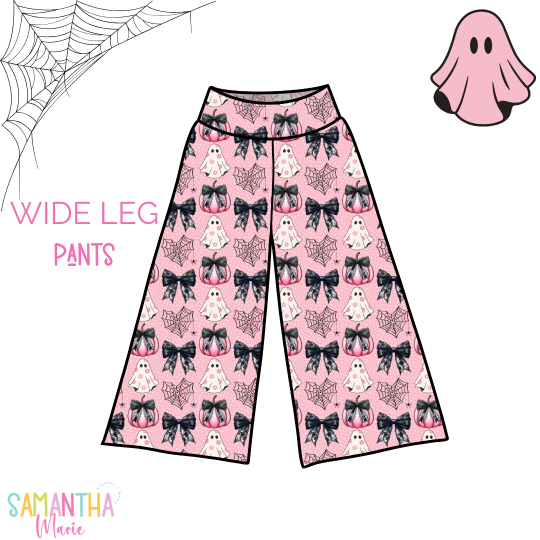 Ghosty Girl Wide Leg Pants