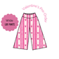 Heart Stripes Wide Leg Pants PRE-ORDER