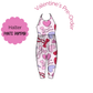 Bows & Hearts Halter Pants Romper PRE-ORDER