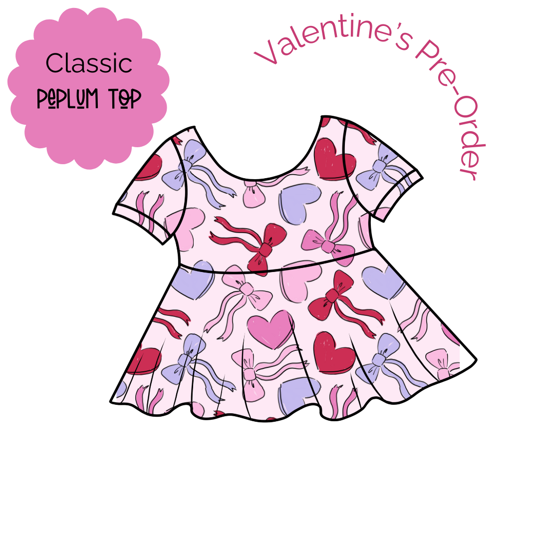 Hearts & Bows Peplum PRE-ORDER