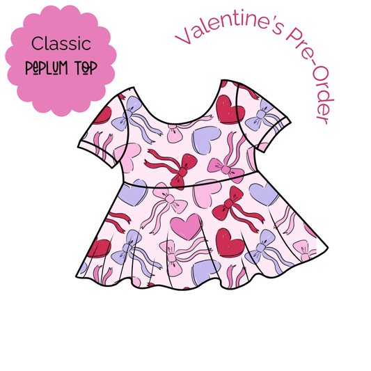 Hearts & Bows Peplum PRE-ORDER