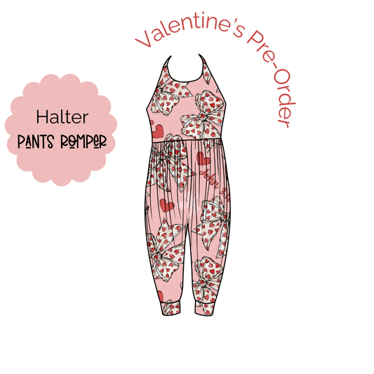 John 3:16 Halter Pants Romper PRE-ORDER