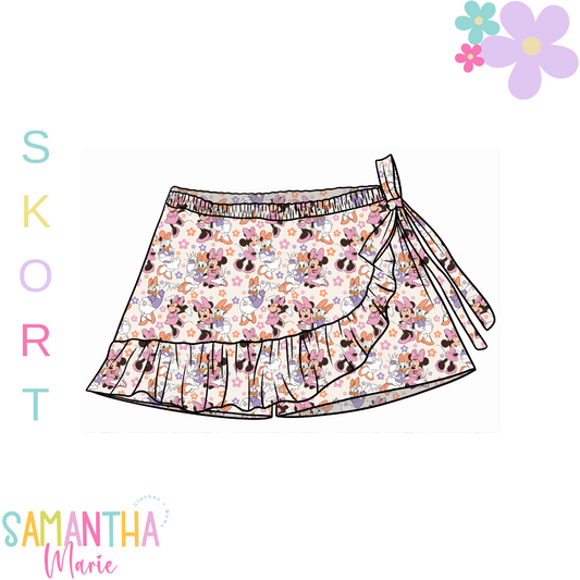 Mouse & Duck Skort