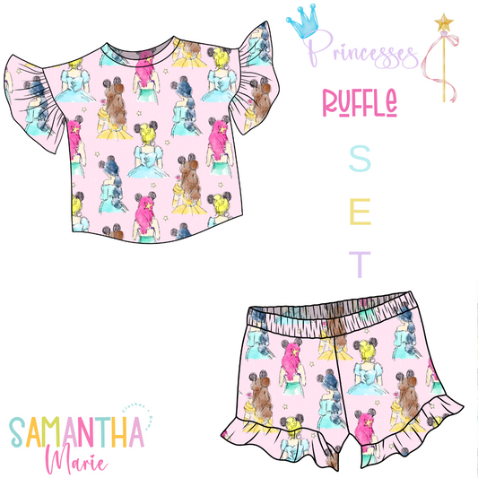 Princess Ruffled Set