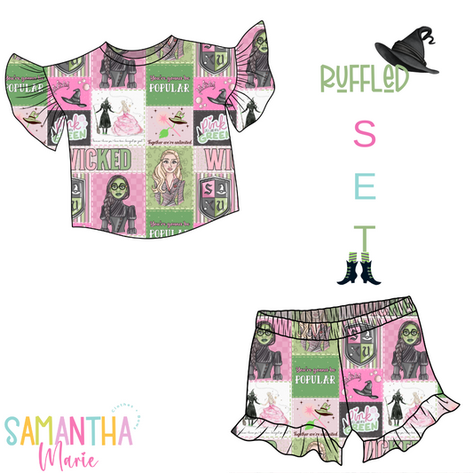 Wicked Ruffled Set